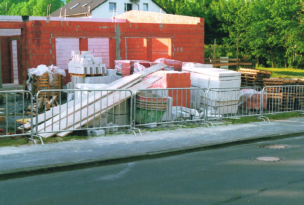 Barrières de chantier en acier