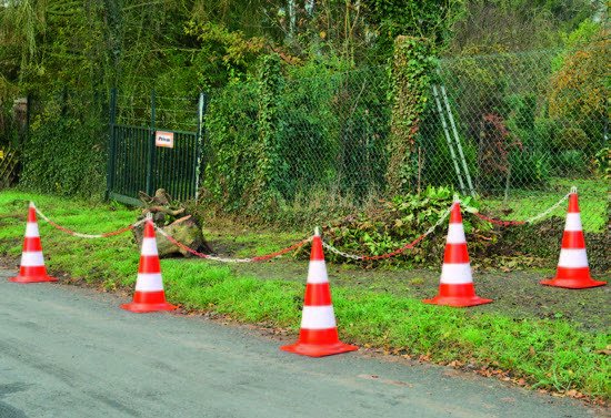 Cônes de signalisation lumineux, kit