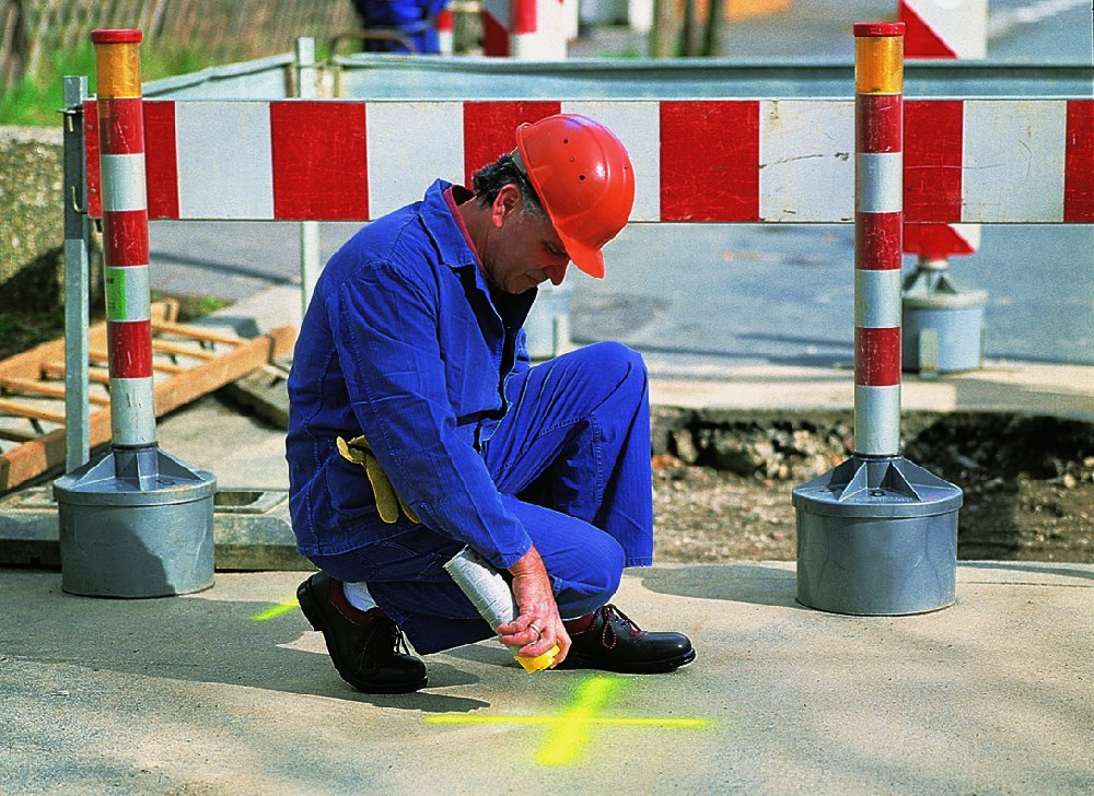 Bombes de peinture de traçage au sol