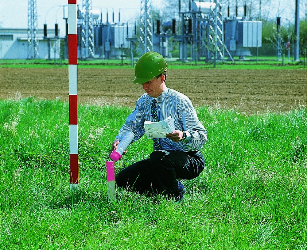 Bombes de peinture de traçage au sol