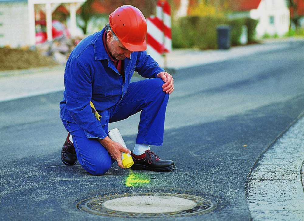 Bombes de peinture de traçage au sol