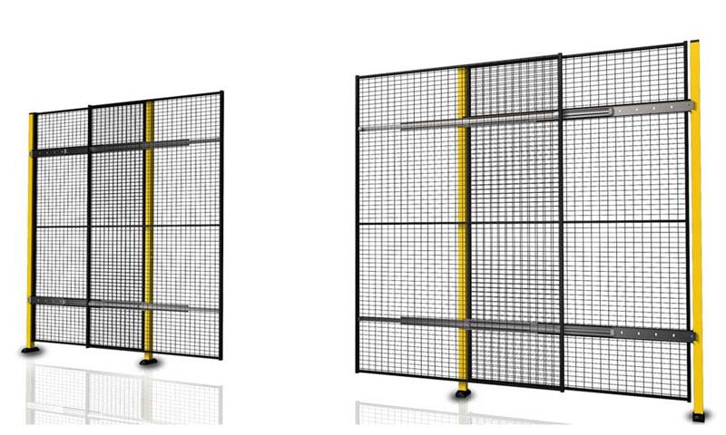 Porte coulissante double rail • BMI Axelent